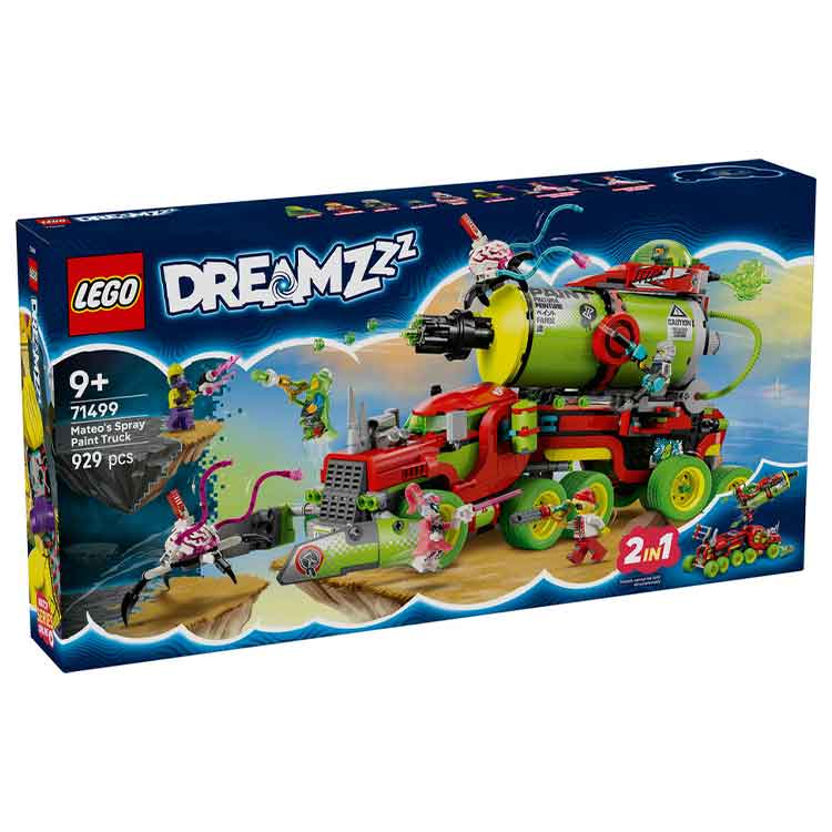 LEGO 71499 Mateo's Spray Paint Truck – Allworths Bazaar Ltd