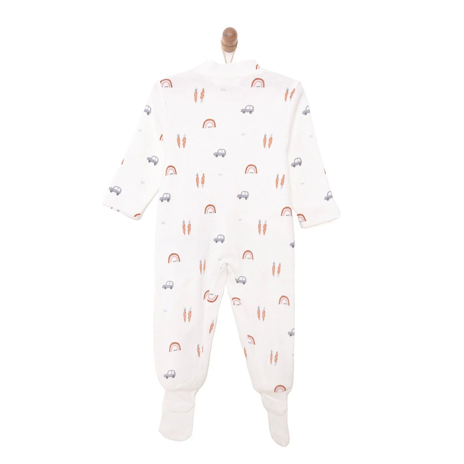 HelloBaby Newborn Jumpsuit - Beige