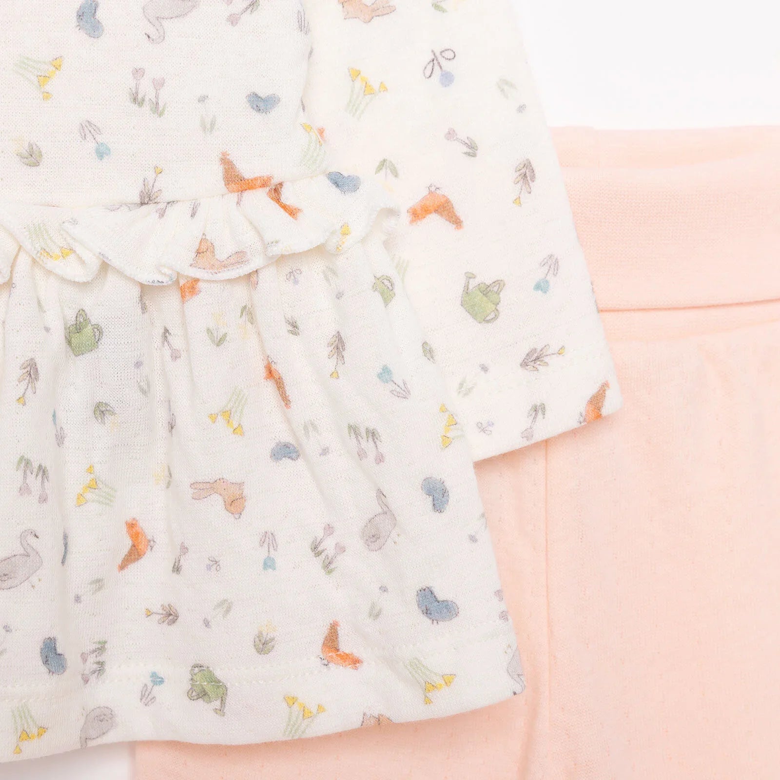 Bebetto Happy Garden Girl Tracksuit - Light Pink