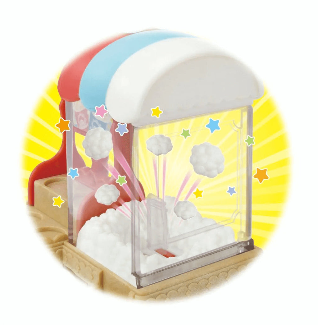 Set Chwarae Tair Olwyn ar gyfer Dosbarthu Popcorn Sylvanian Families ar gyfer Plant 3 Oed a Hŷn