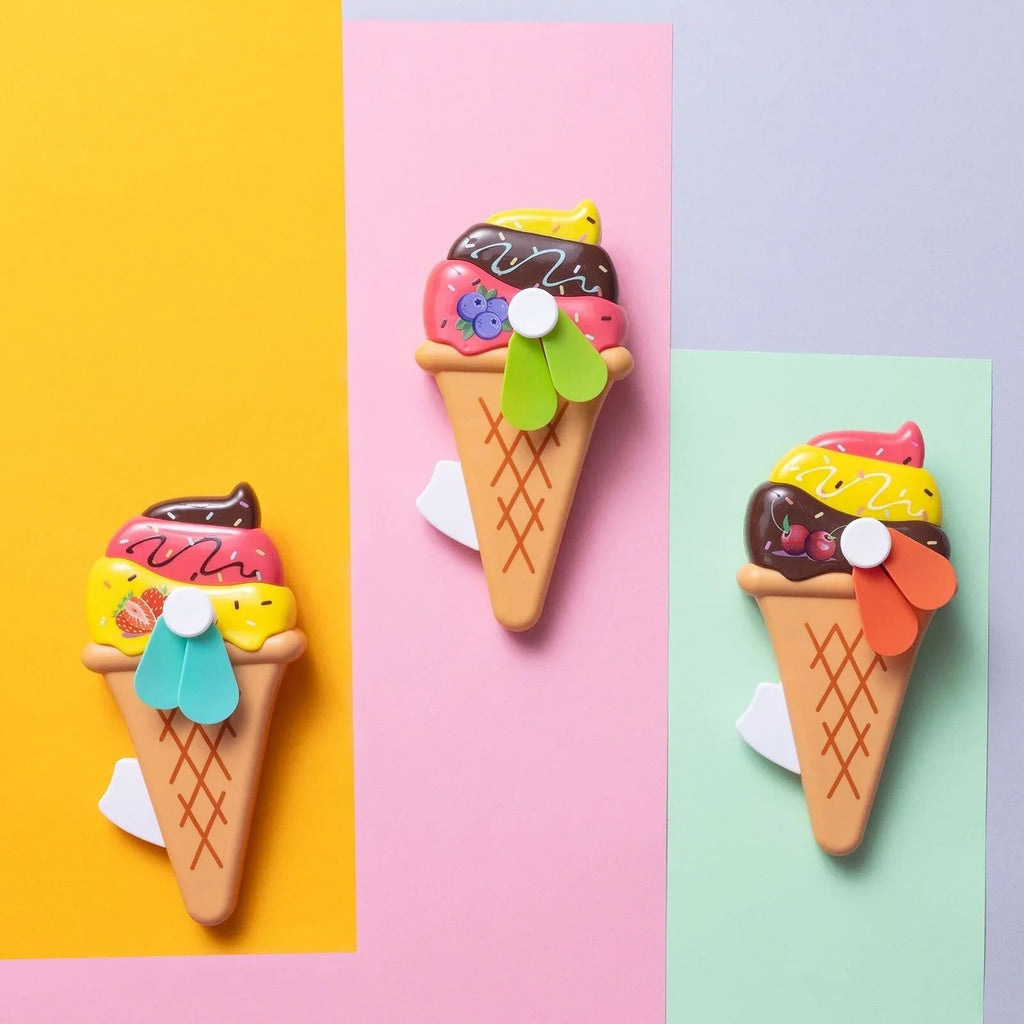 Ffan Llaw Mawr Hufen Iâ HZTB, Amrywiol