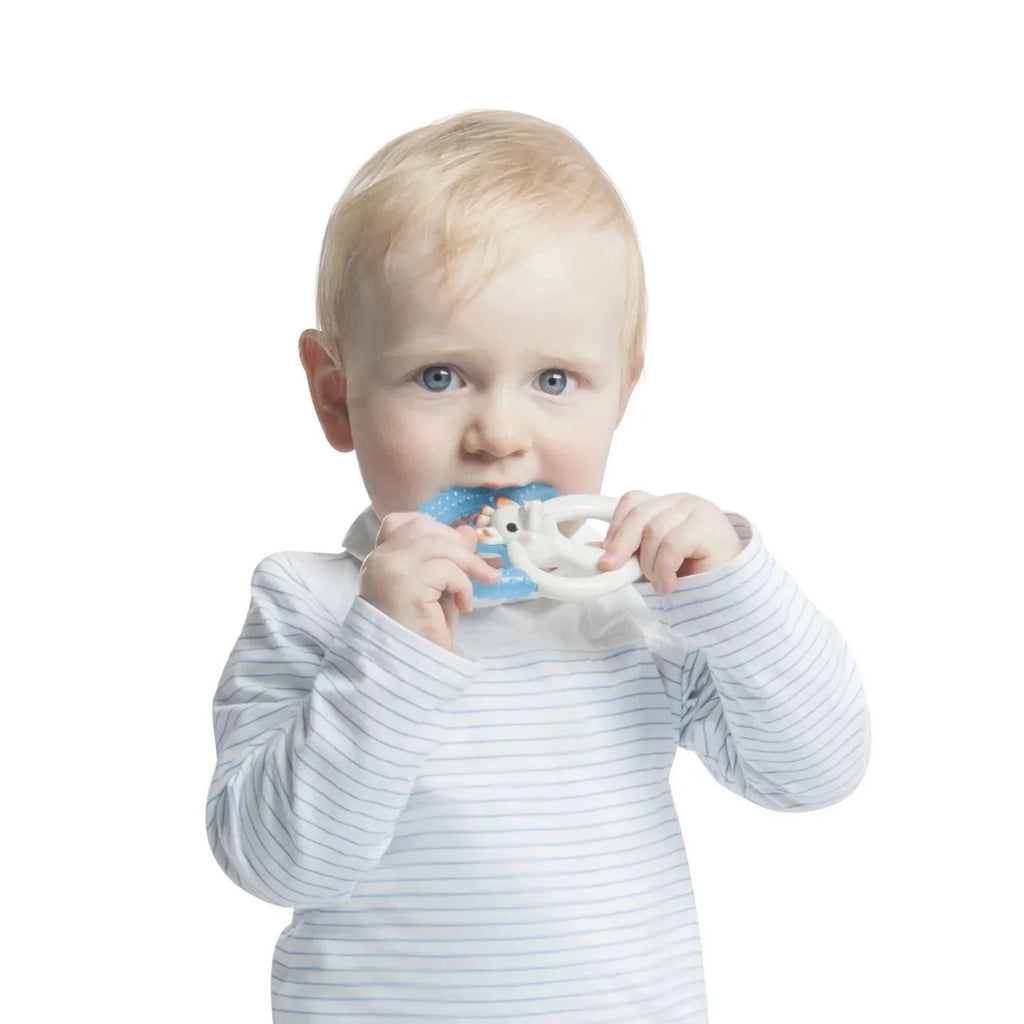 Modrwy Ddeintgig Oeri Sophie La Girafe