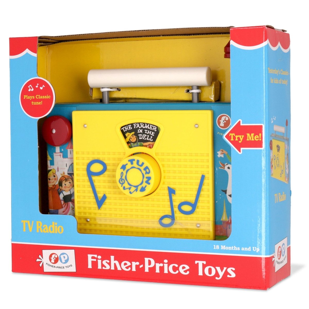 Teledu/Radio Clasurol Fisher Price