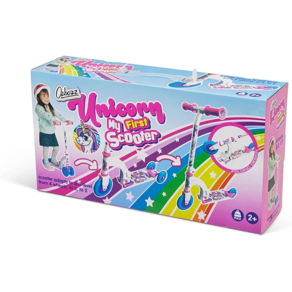 Ozbozz Unicorn My First Scooter Mail Boxed