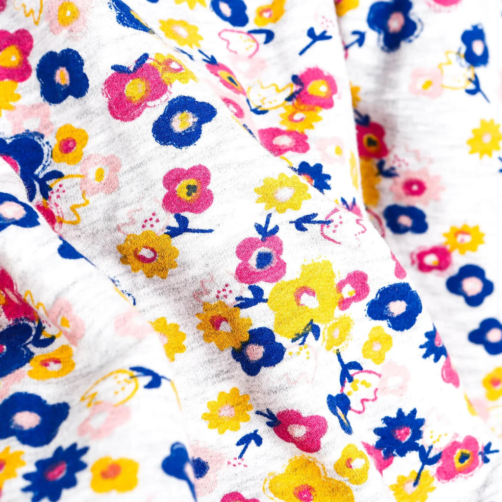 Ffrog Flodau i Ferched Babanod HelloBaby Basic - Amryliw