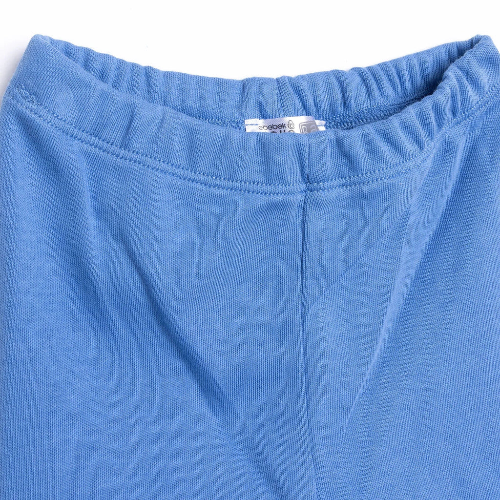 Set Cychwynnol Newydd-anedig Unisex HelloBaby 4 pcs - Glas Tywyll