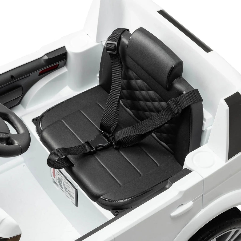 Xootz Land Rover Discovery 12v Cerbyd i'w Reidio - Gwyn