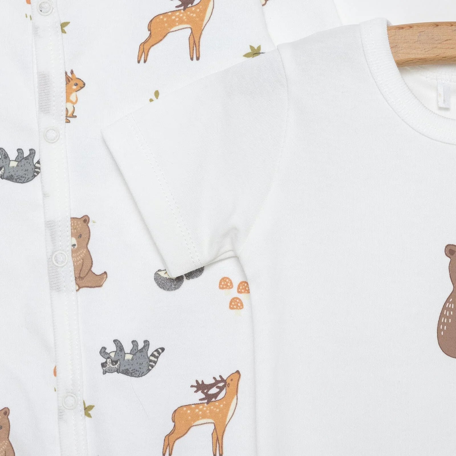 Set Newydd-anedig HelloBaby Boy 4 darn - Lliw Ecru