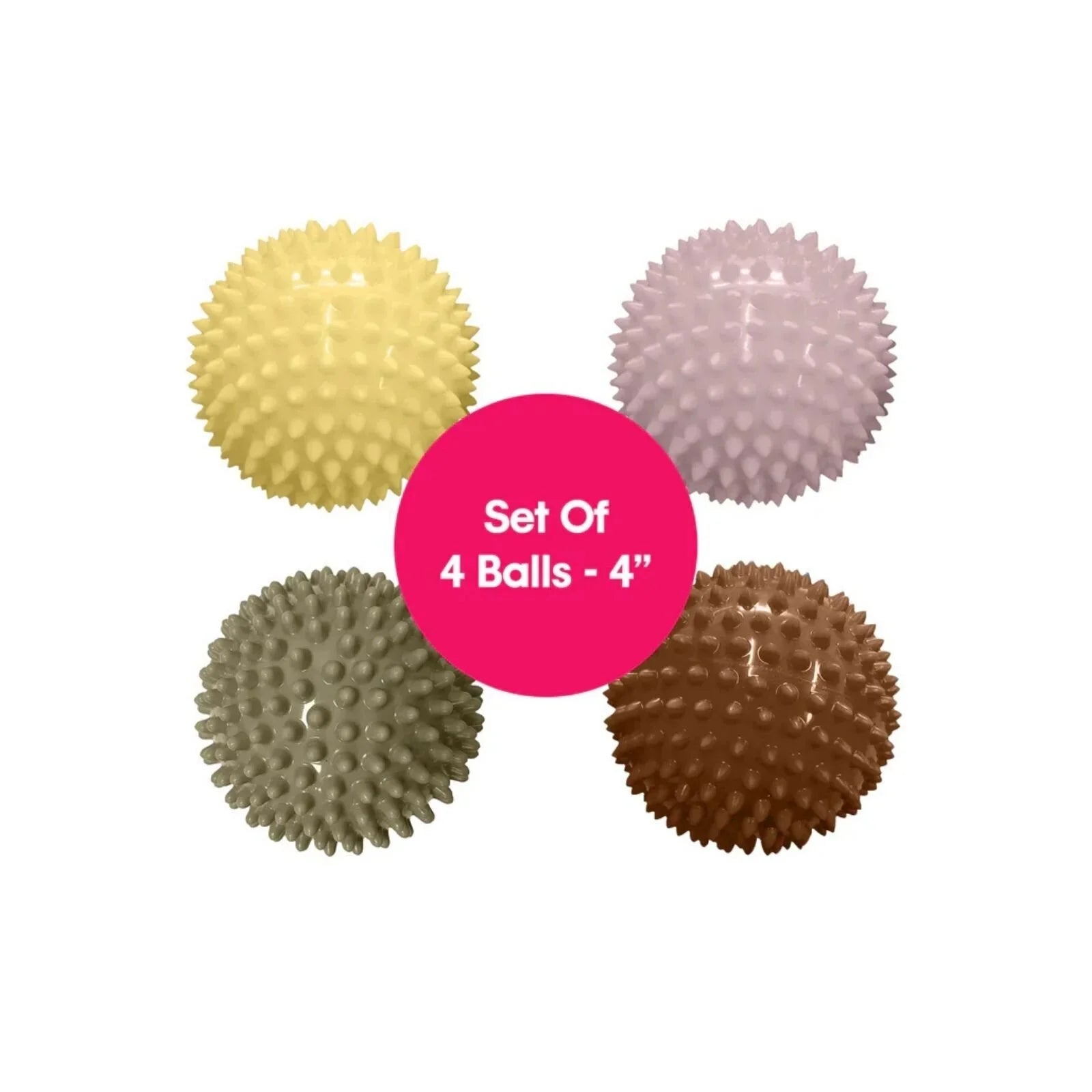 Edushape Sensory Ball Boho Chic 10cm 4 pcs