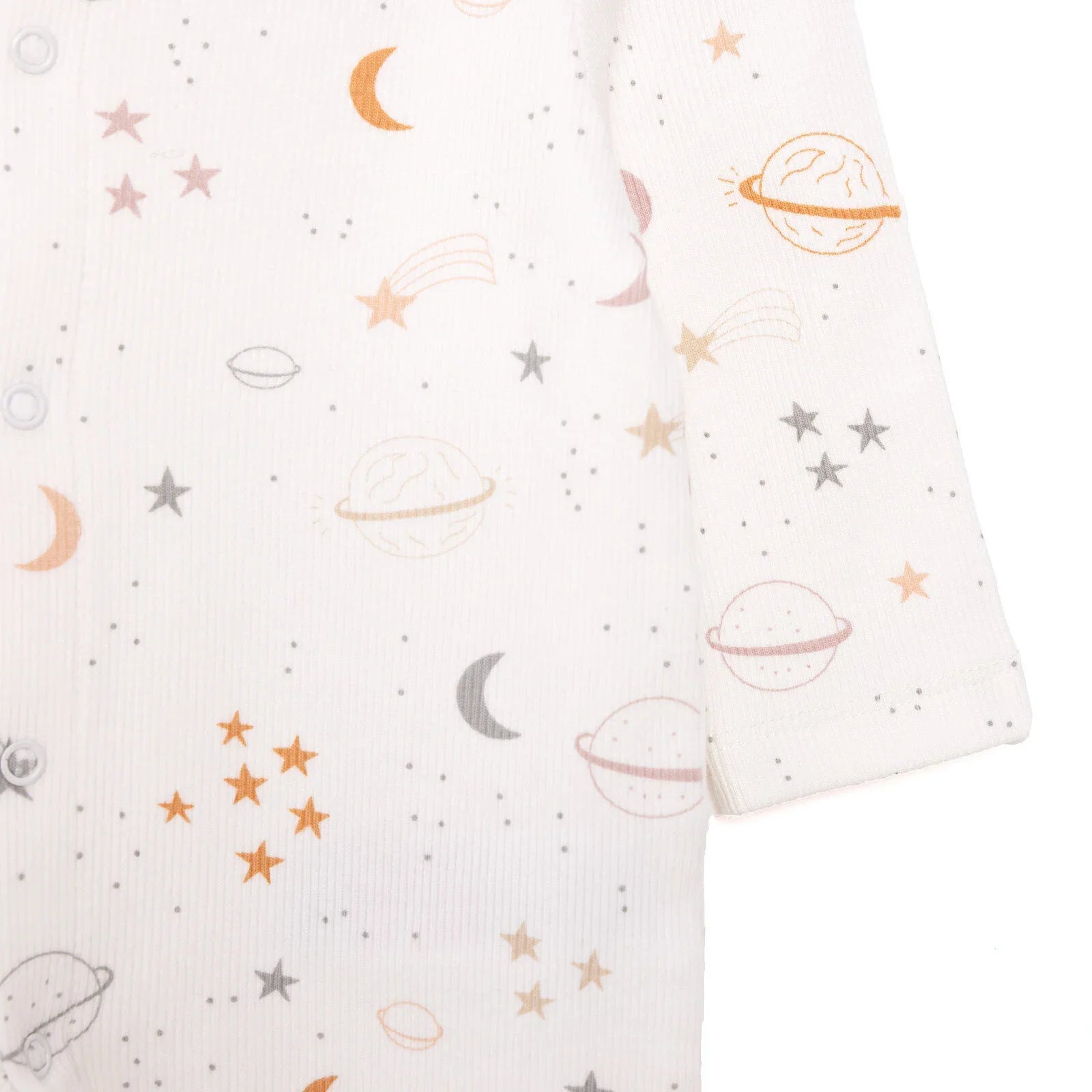 Siwmper i Faban Bachgen Newydd-anedig HelloBaby - Beige