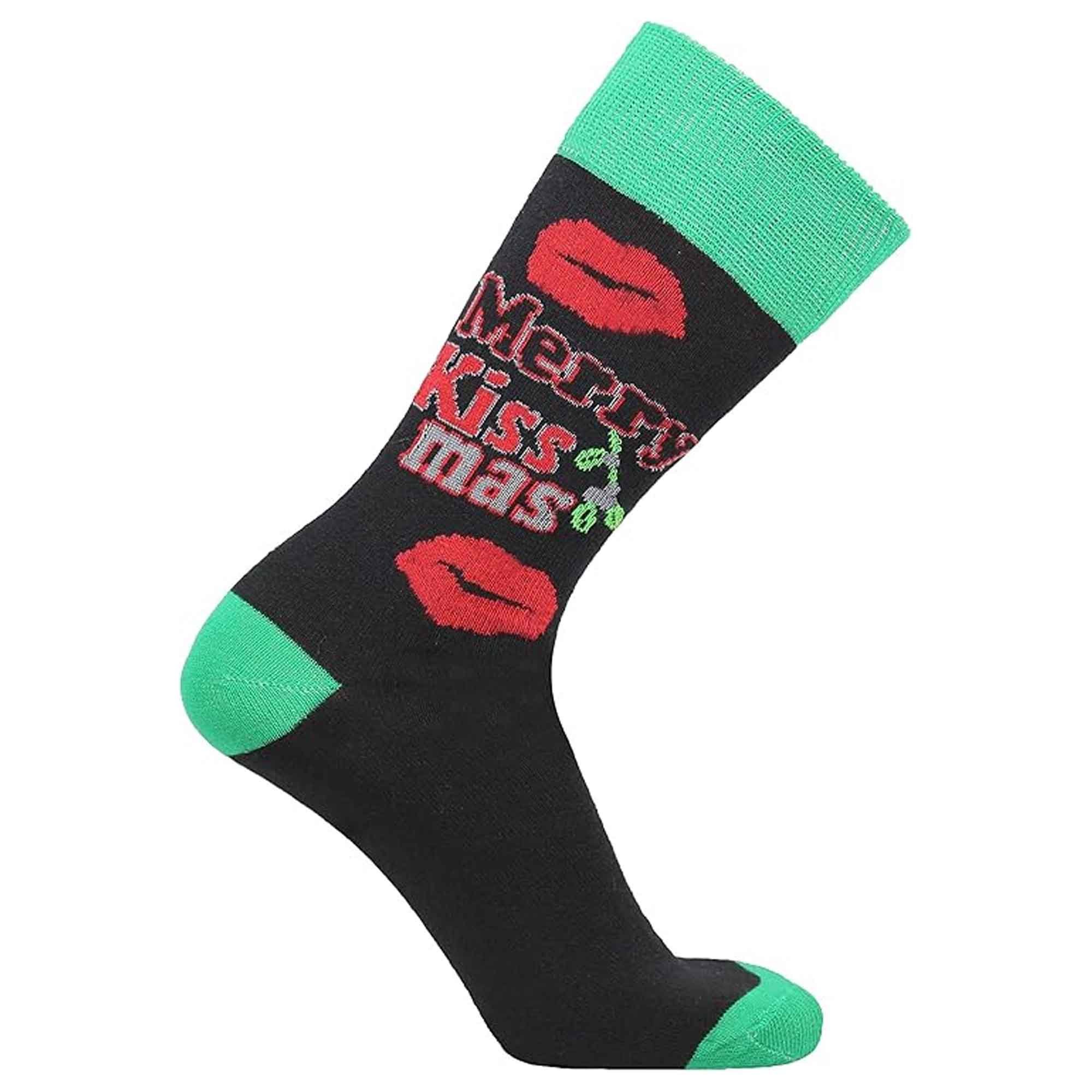 12 Pâr o Sanau Nadolig i Ddynion, Cyfoethog o Goton, Dyluniadau Nodedig ar Gyfer y Gwyliau, Siôn Corn, Twrci, Emojis, Llenwr Hosanau, Meintiau'r DU 6-11 gan Sock Stack