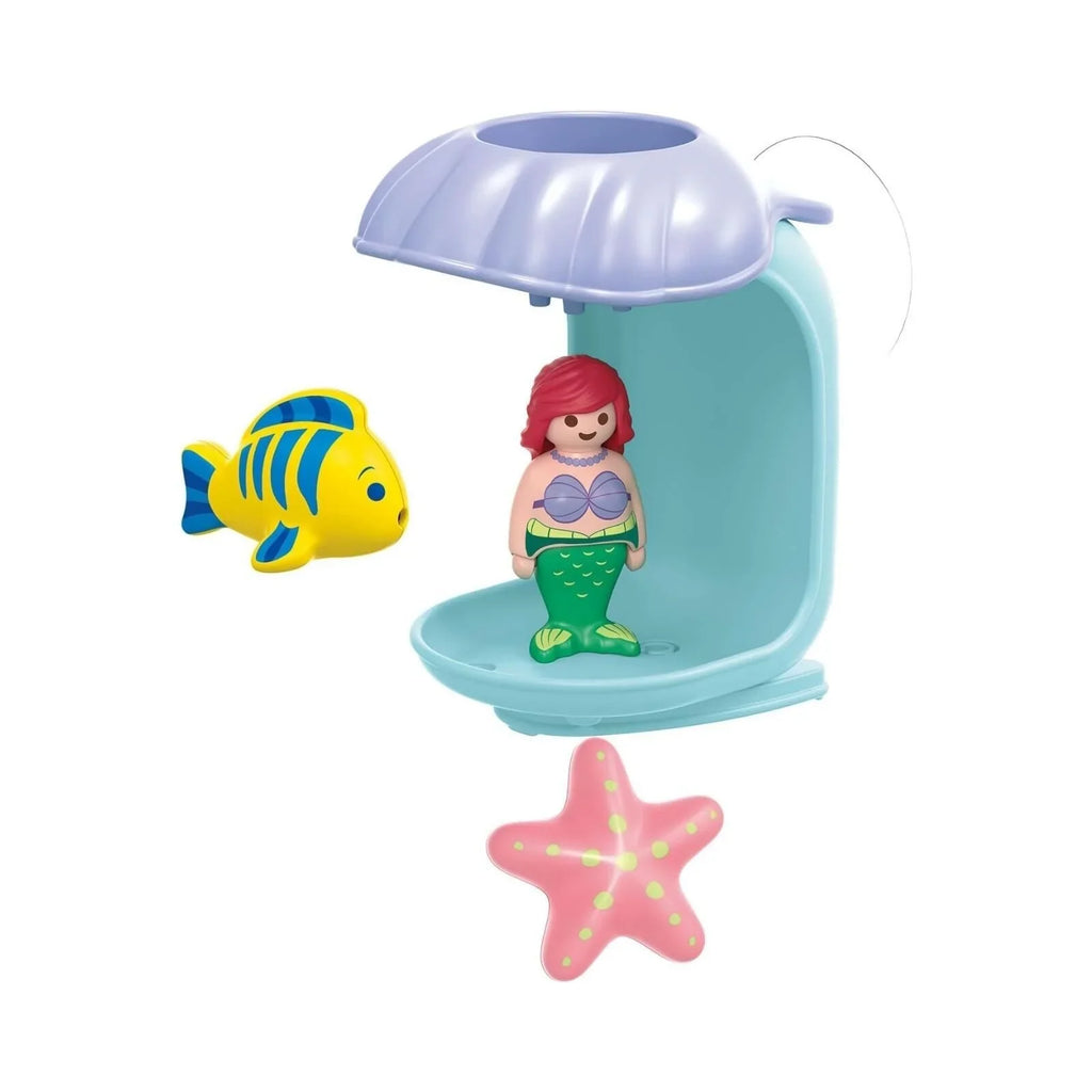 Playmobil Junior Aqua &amp; Disney 71460 Cawod Cregyn Ariel