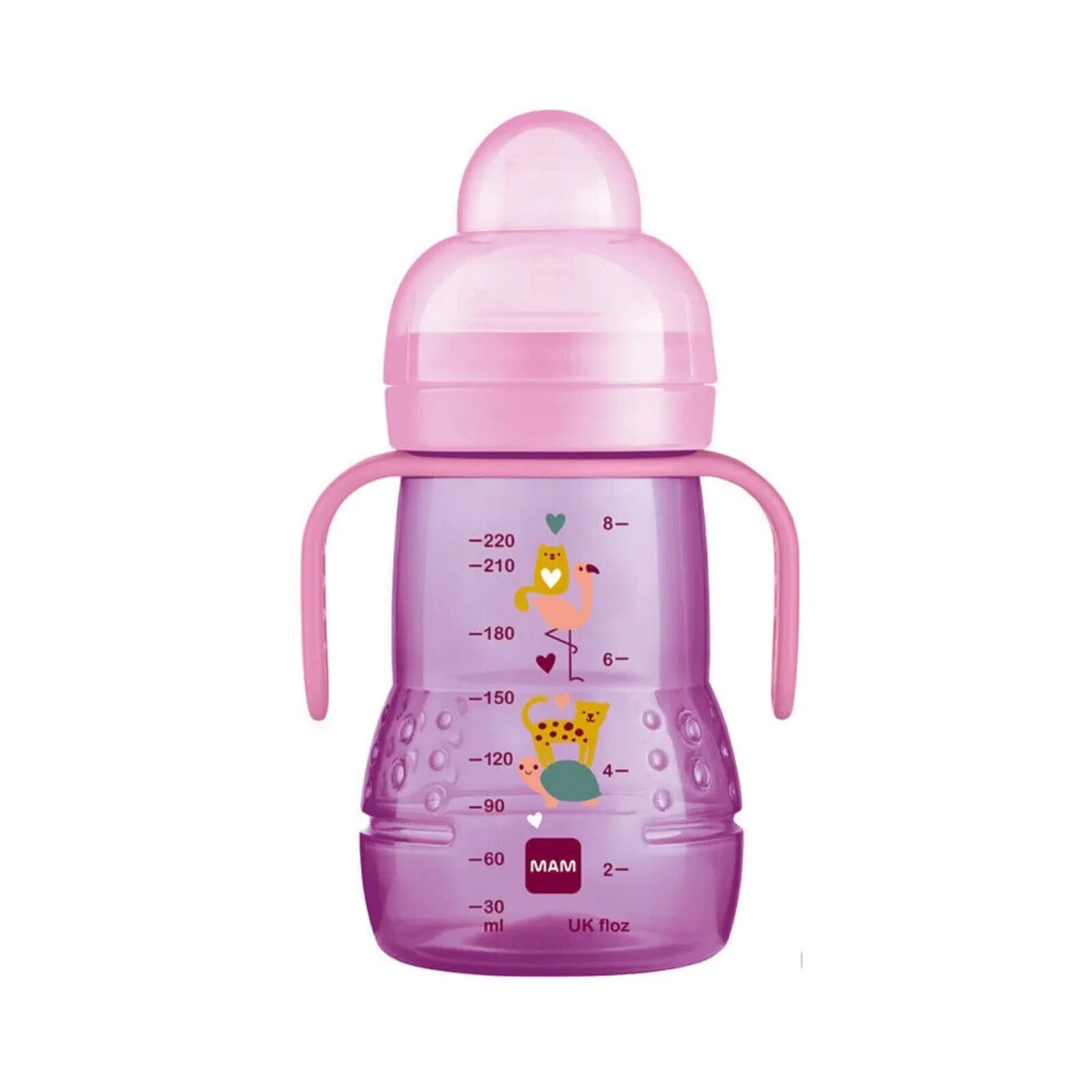 MAM Trainer Cup 2-in-1 220ml - Pink