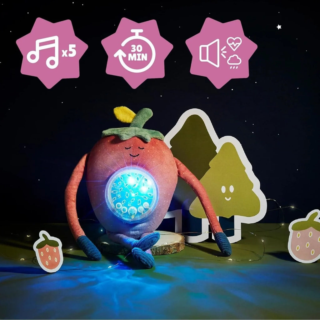 Goleuni Nos Taflunio Plwsh Barnaby gan Badabulle