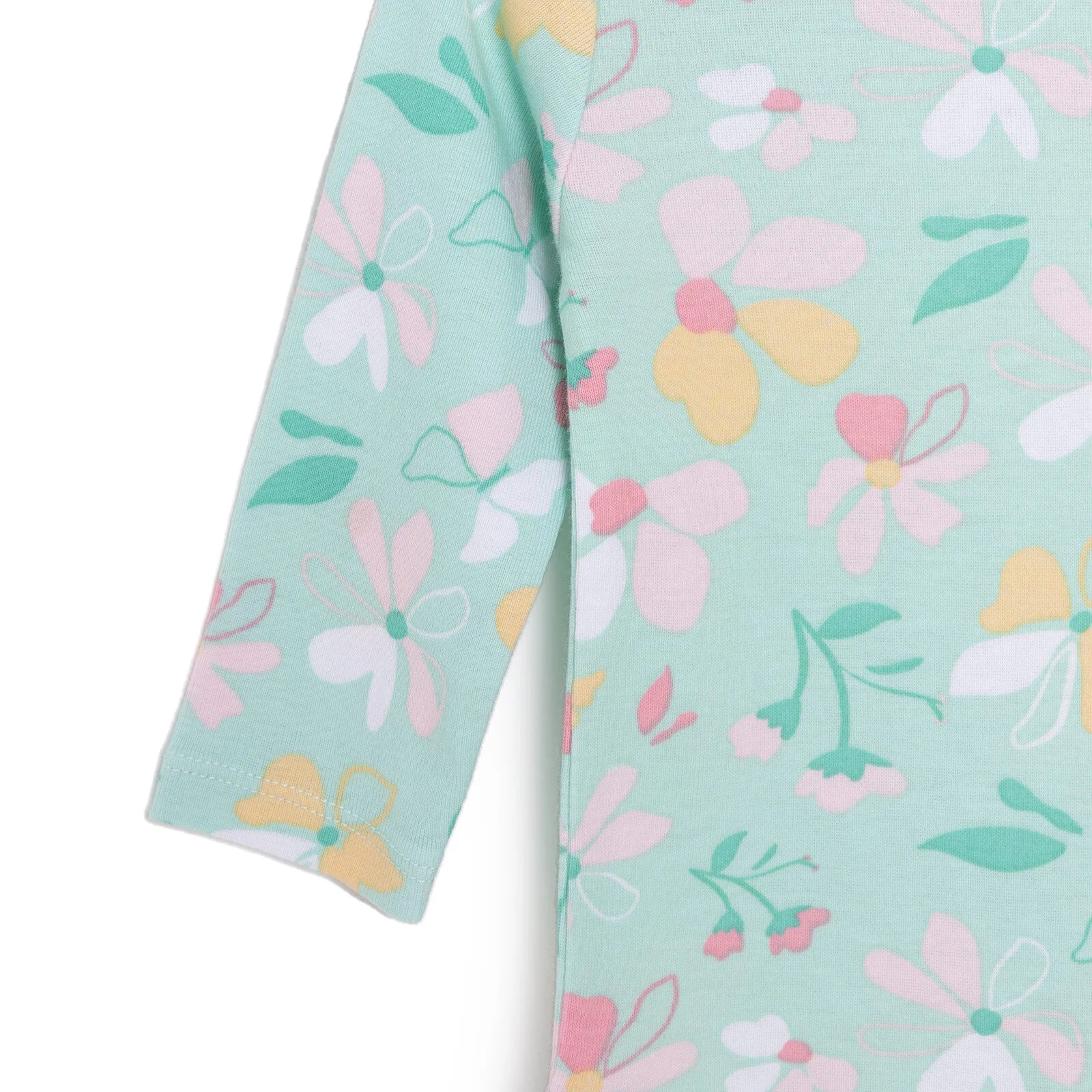 Siwtiau Corff Bachgen HelloBaby â Llewys Hir (Pecyn o 2) - Pinc Golau