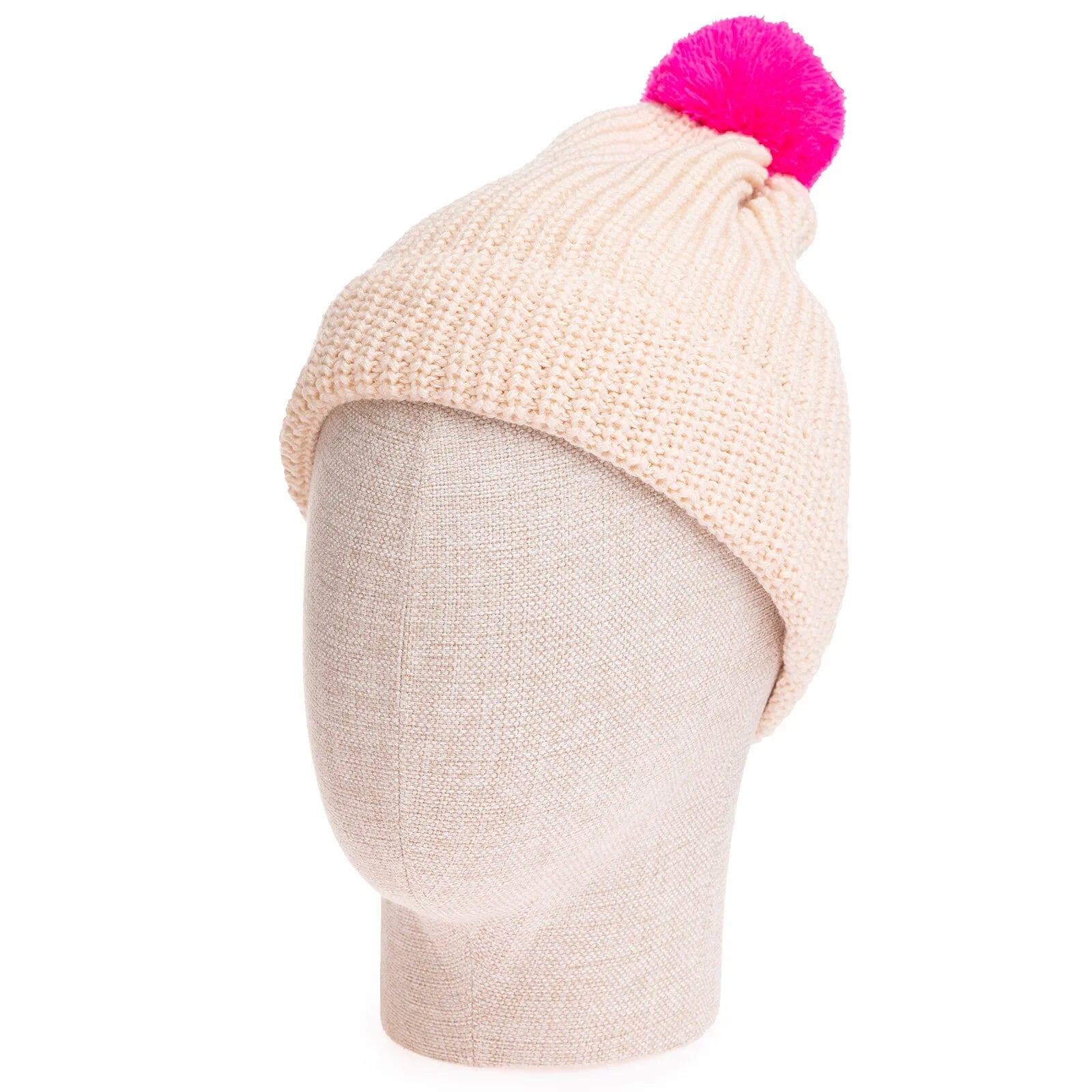 HelloBaby Girl Beanie - Ecru