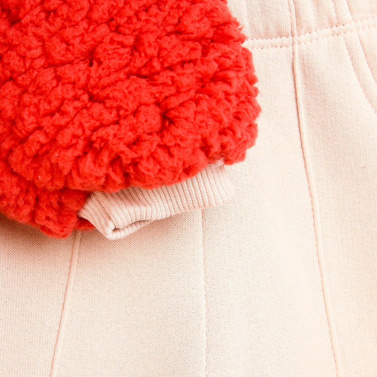 Crys Chwys HelloBaby - Heb droed - Pinc