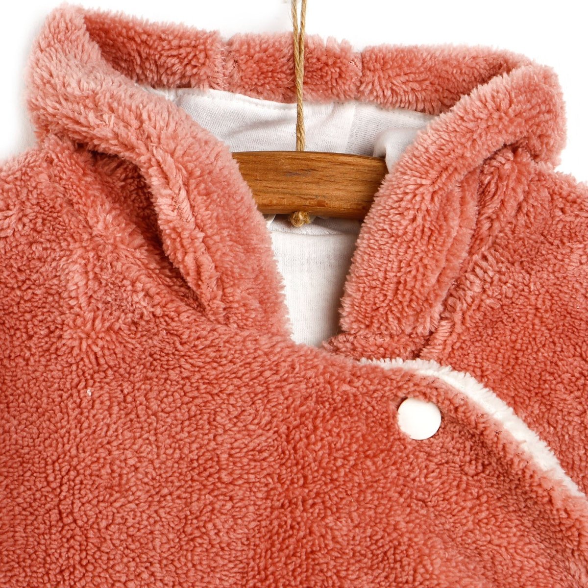 Siwmpsuit Traedig Welsoft Llwynog Newydd-anedig Midimod - Pwder