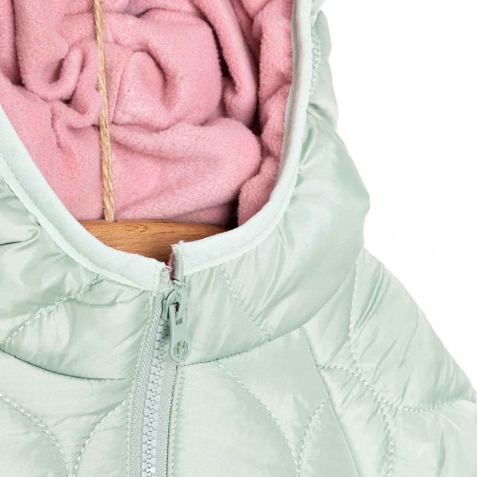 Midimod Basic Girl Quilted Coat - Multicolour