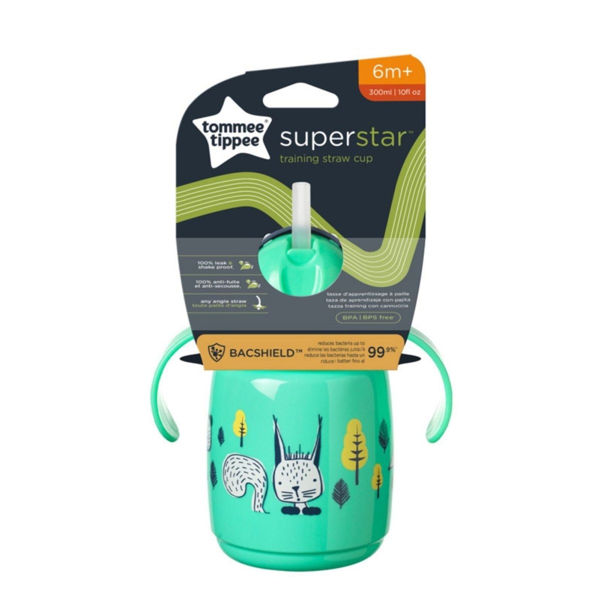 Tommee Tippee Trainer Straw 6+ Mis 300ml