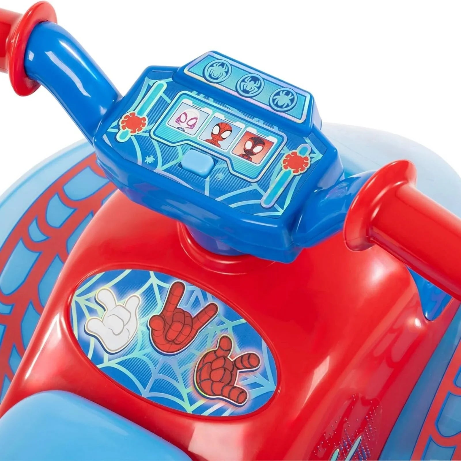 Huffy Mini Quad Cerbyd i'w Reidio 6V - Marvel Spidey