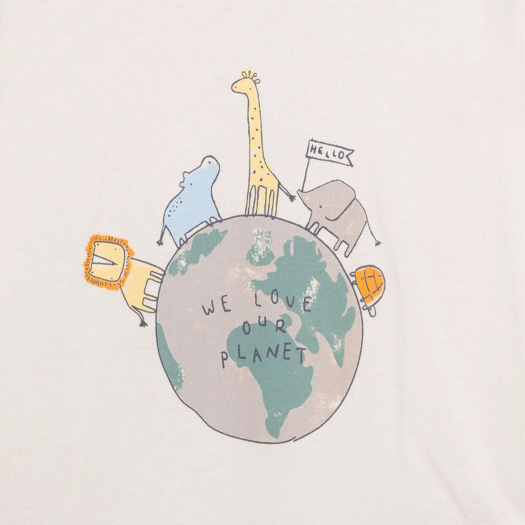 HelloBaby Unisex 2-Pack Long Sleeve Body - Ecru