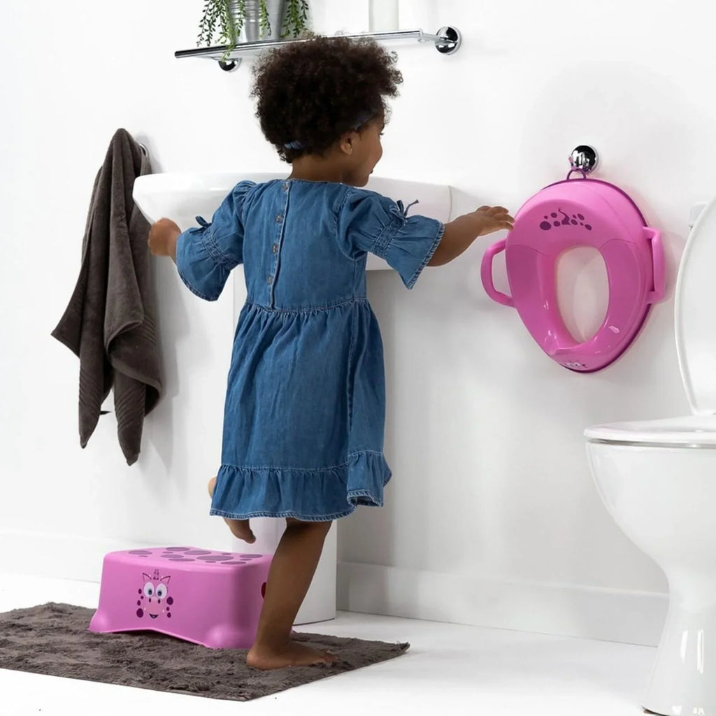 My Carry Potty - My Little Step Stool - Pink Dragon