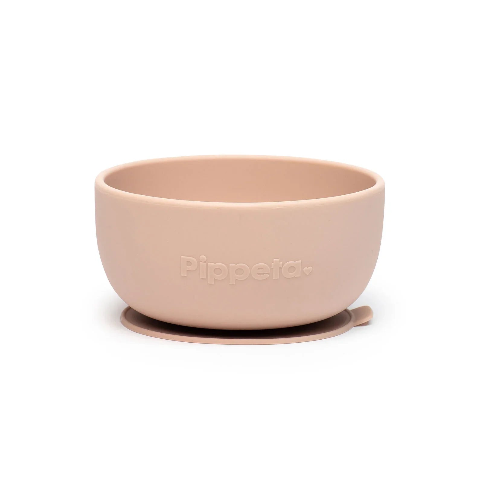 Pippeta Silicone Suction Bowl - Ash Rose