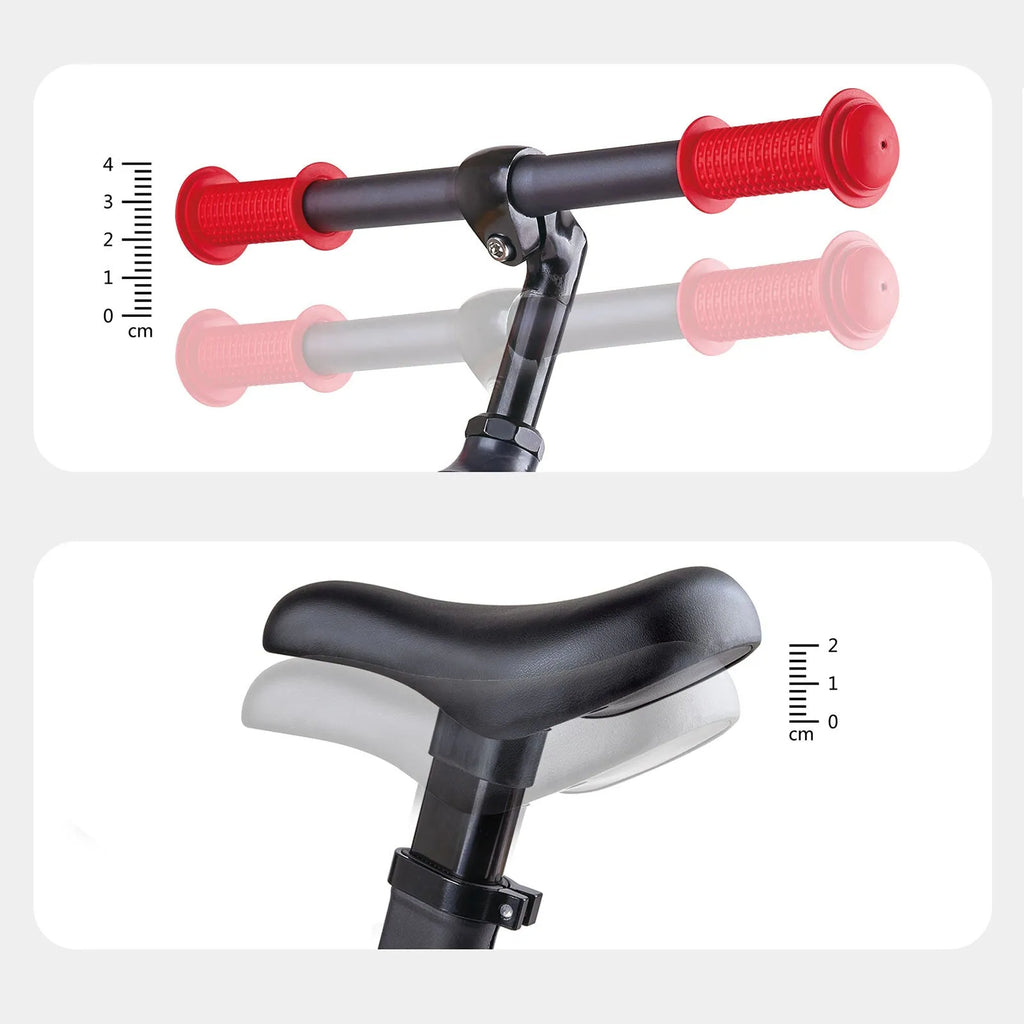 Beic Cydbwyso Hape New Explorer i Blant, Coch