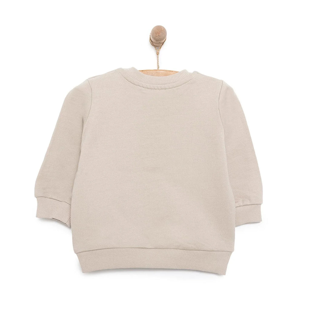 HelloBaby Basic Lion Sweatshirt - Mink