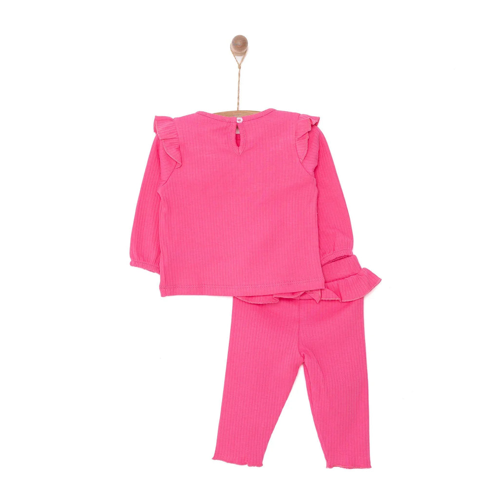 Jogger Sylfaenol HelloBaby i Ferched - Pinc