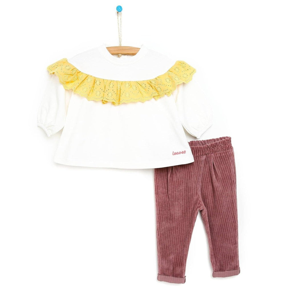 Legins a Sweatshirt Cassiope - Lliw Damson