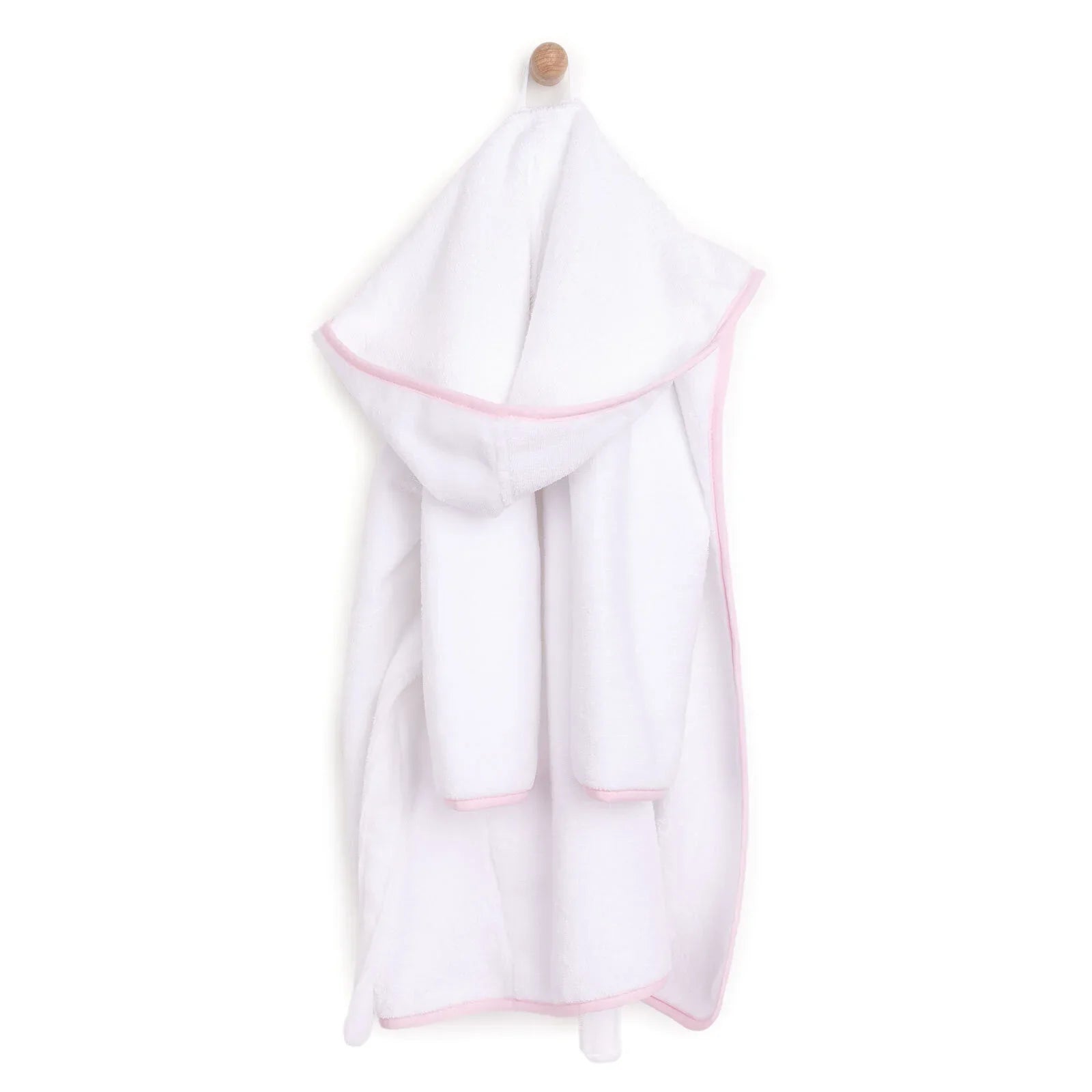 Mollia Girl Baby Bathrobe - White