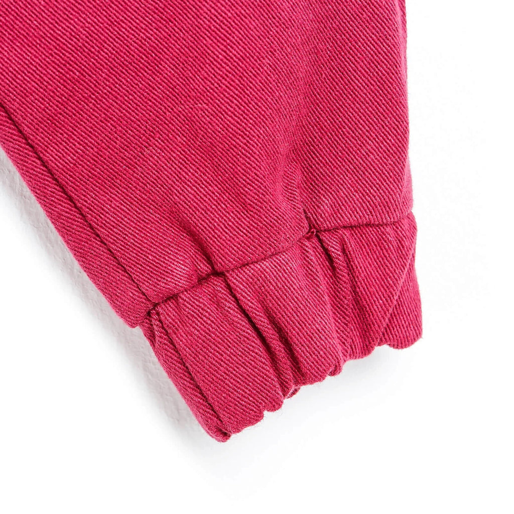 Cardigan BabyZ - Gwaelod - Damson