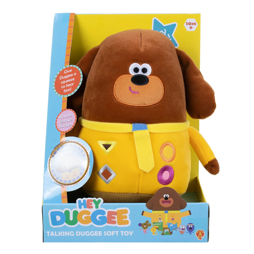 Tei meddal Duggee sy'n siarad o Hey Duggee