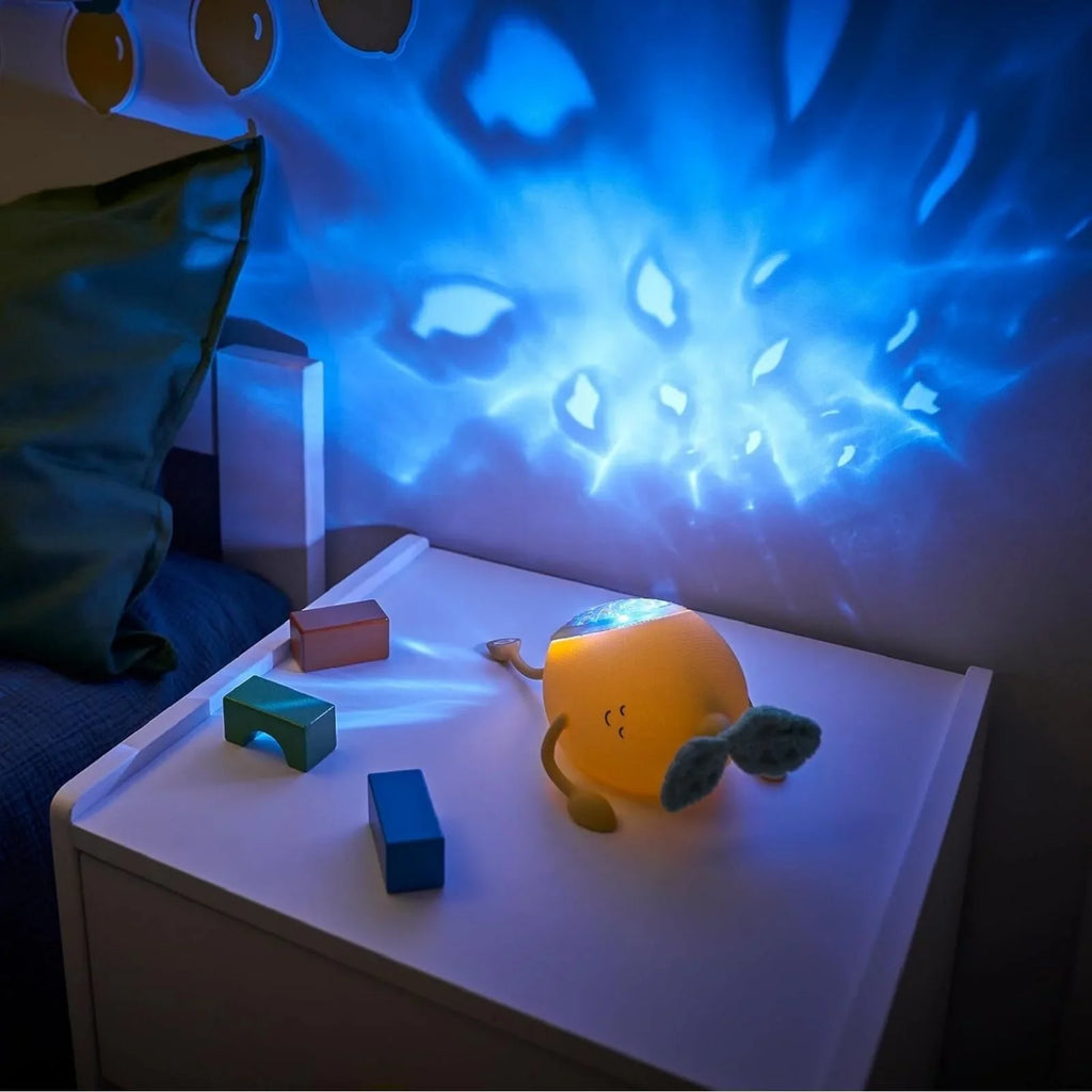 Golau Nos Taflunydd Silicôn Basil Badabulle