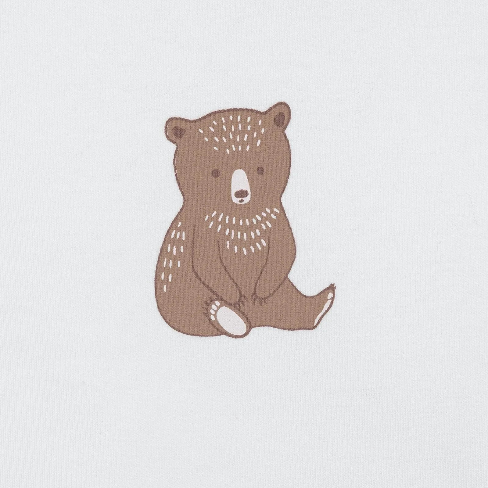 Set Newydd-anedig HelloBaby Boy 4 darn - Lliw Ecru