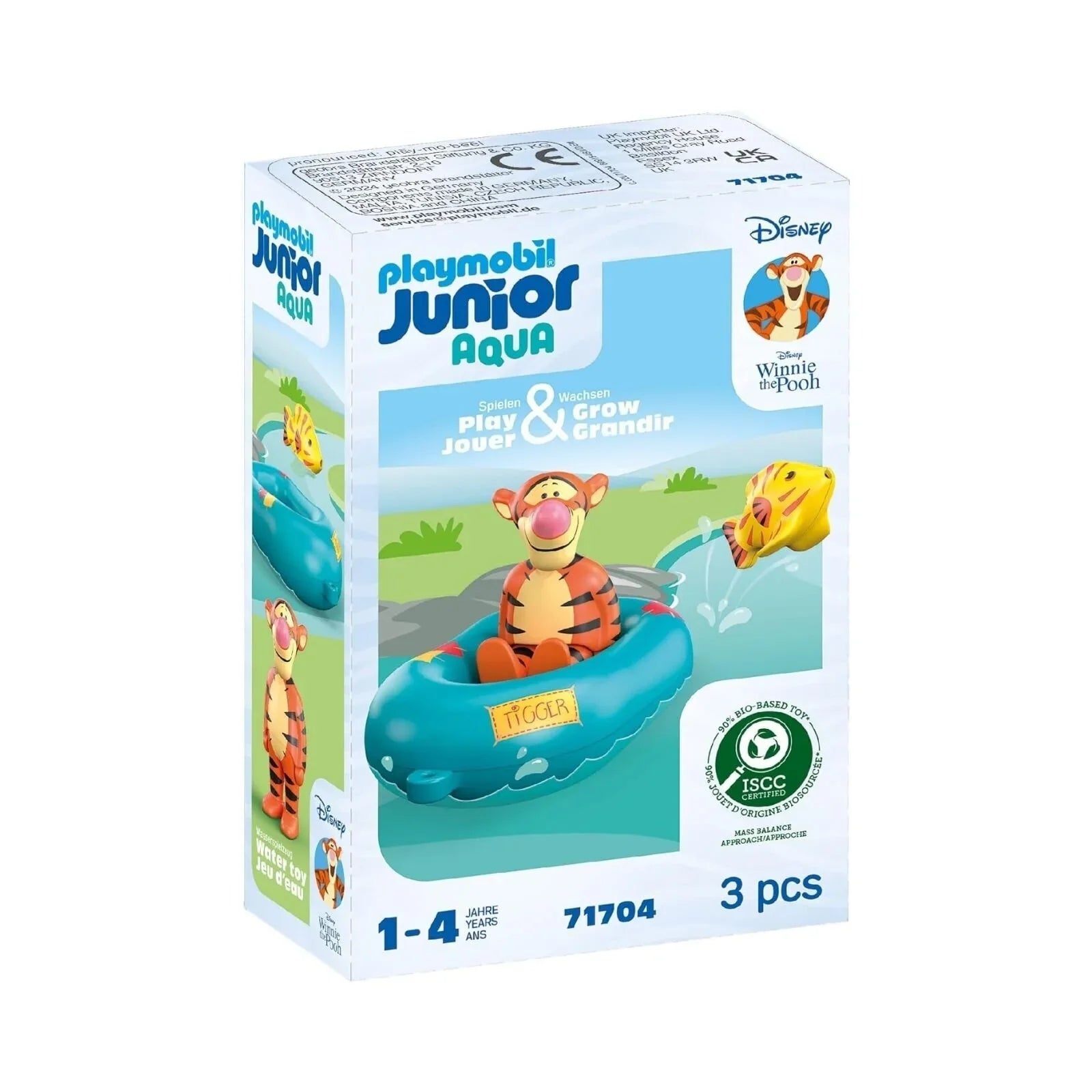 Playmobil Junior &amp; Disney 71704 Taith Cychod Rwber Tigger
