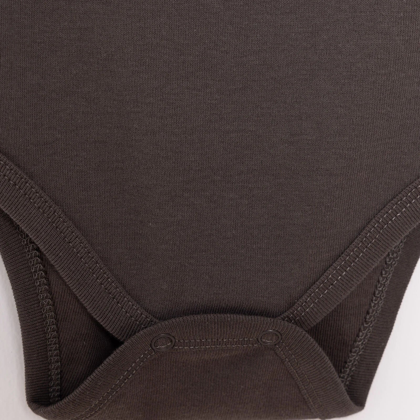 Siwtiau Corff Bachgen HelloBaby â Llewys Hir (Pecyn o 2) - Llwyd Tywyll