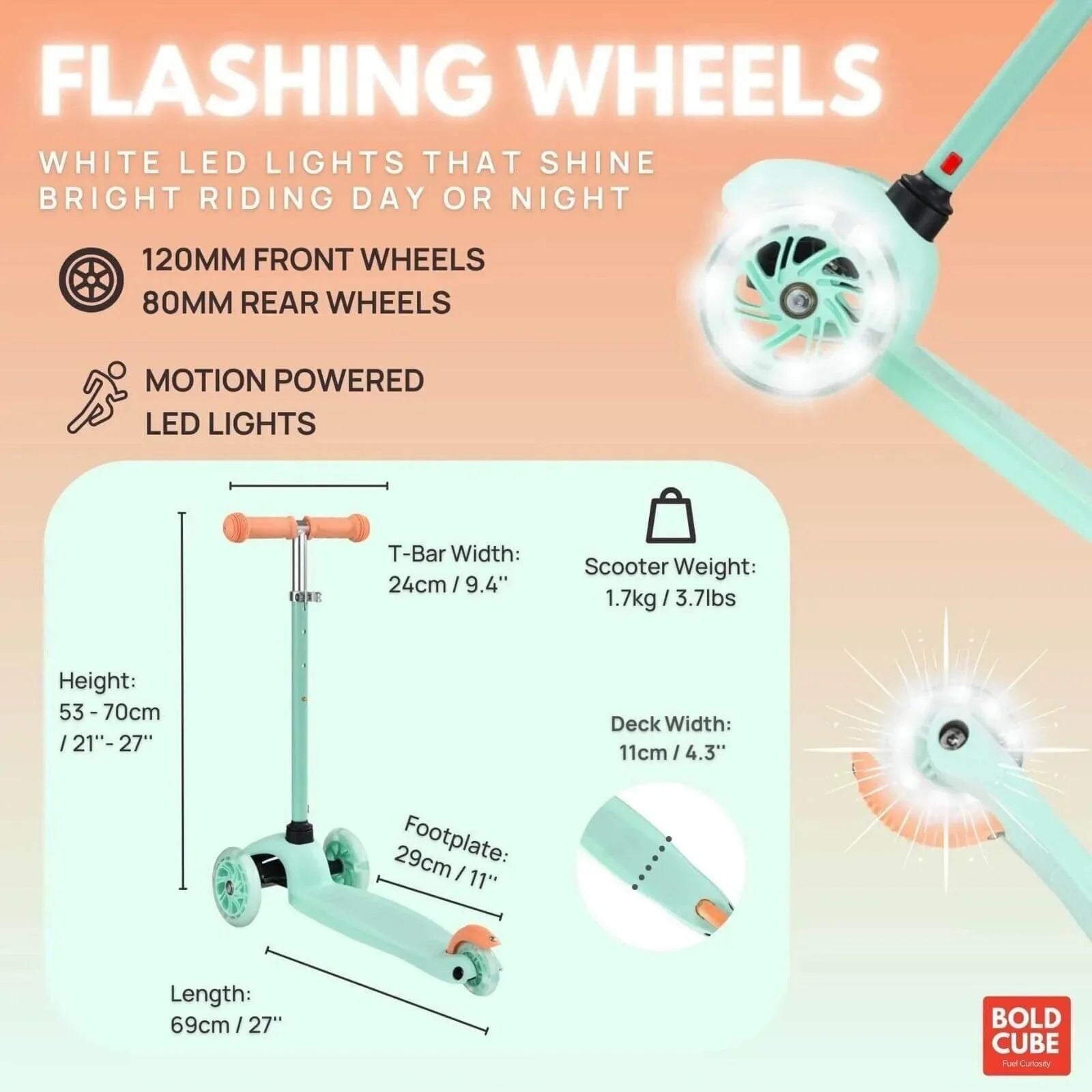 BOLDCUBE Teeny - Melynwerdd