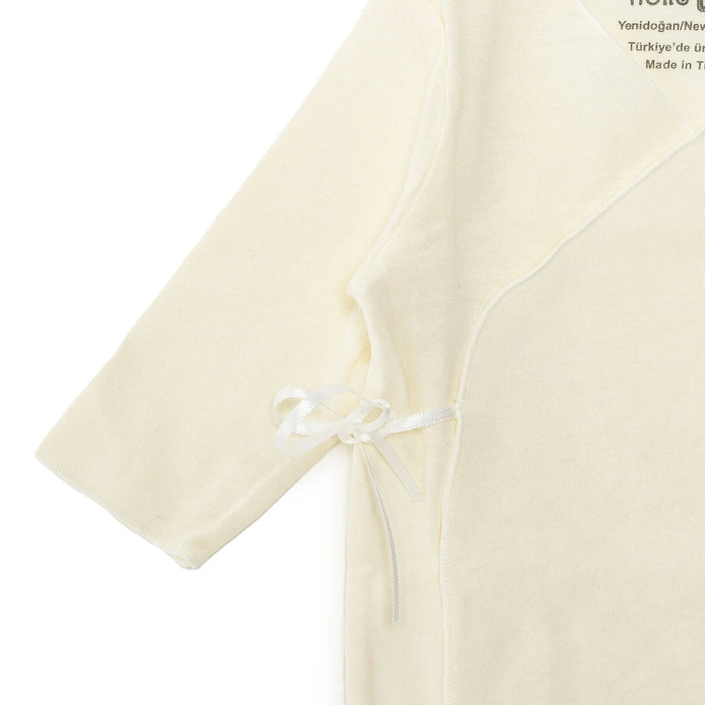 Pecyn o 2 Top Ymbapio HelloBaby - Ecru