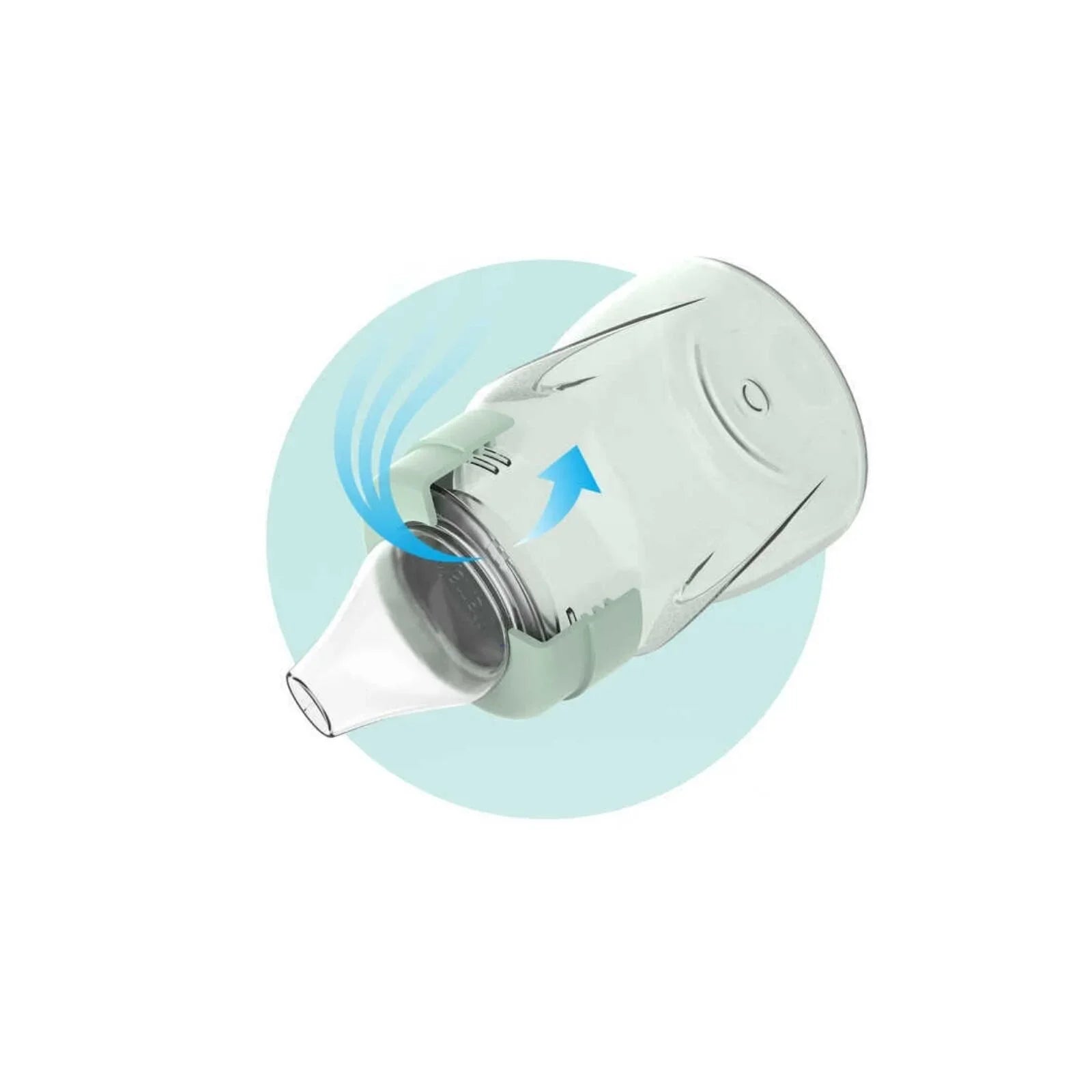 Cwpan Hyfforddi Mamajoo gyda Dolen 6+ mis 160ml - Gwyrdd Pwdr