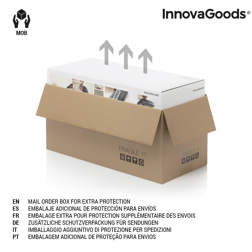 Plush Toy Projector Sheep InnovaGoods packed securely in a mail order box for safe shipping and protection.