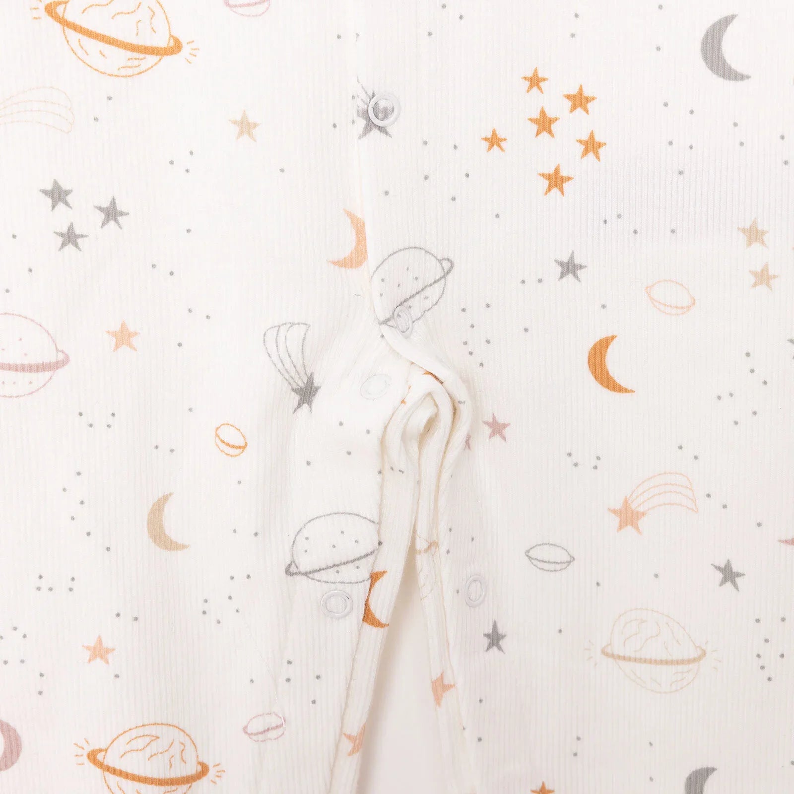 Siwmper i Faban Bachgen Newydd-anedig HelloBaby - Beige