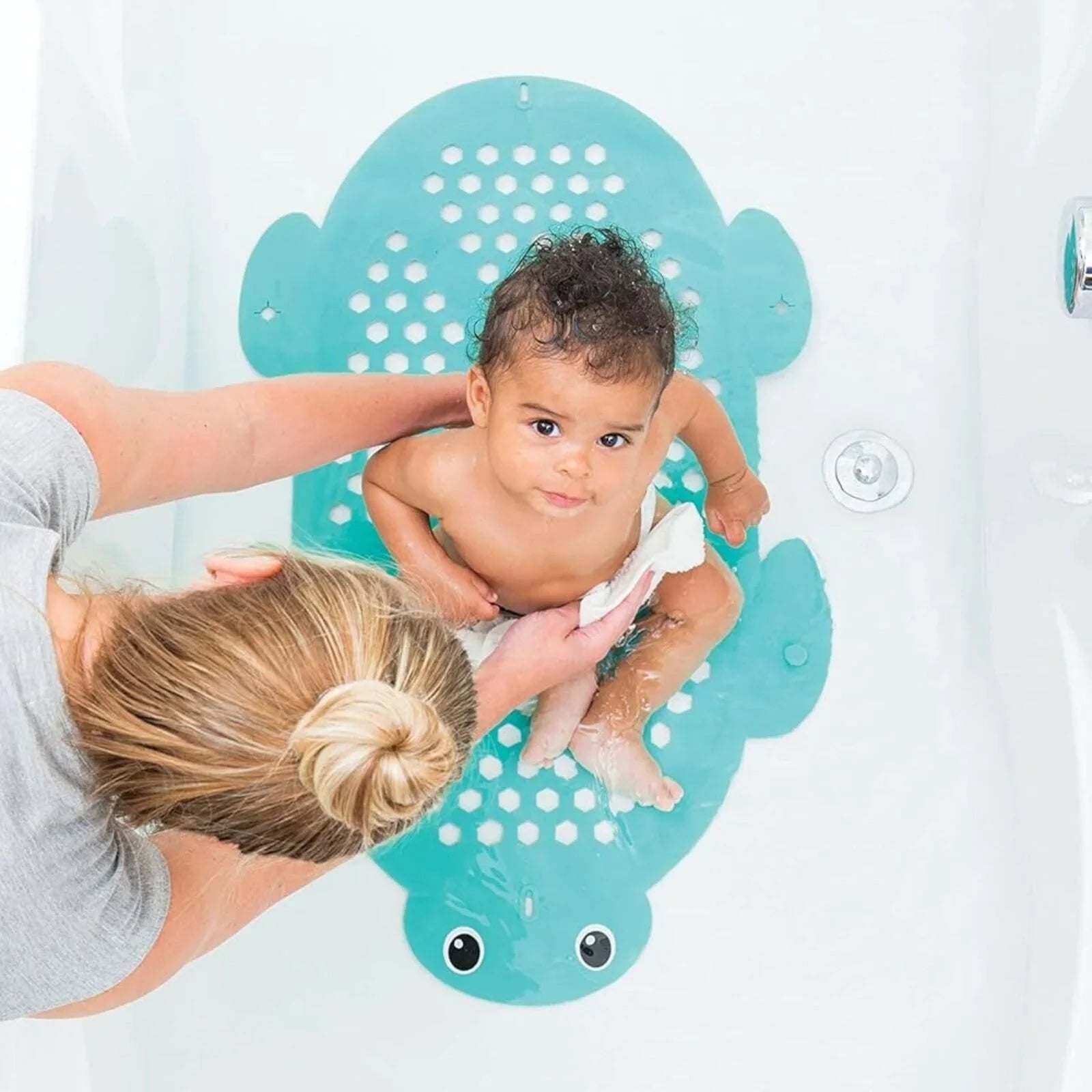 Mat Ymolchi a Basged Storio 2-mewn-1 Infantino Siwrtwn