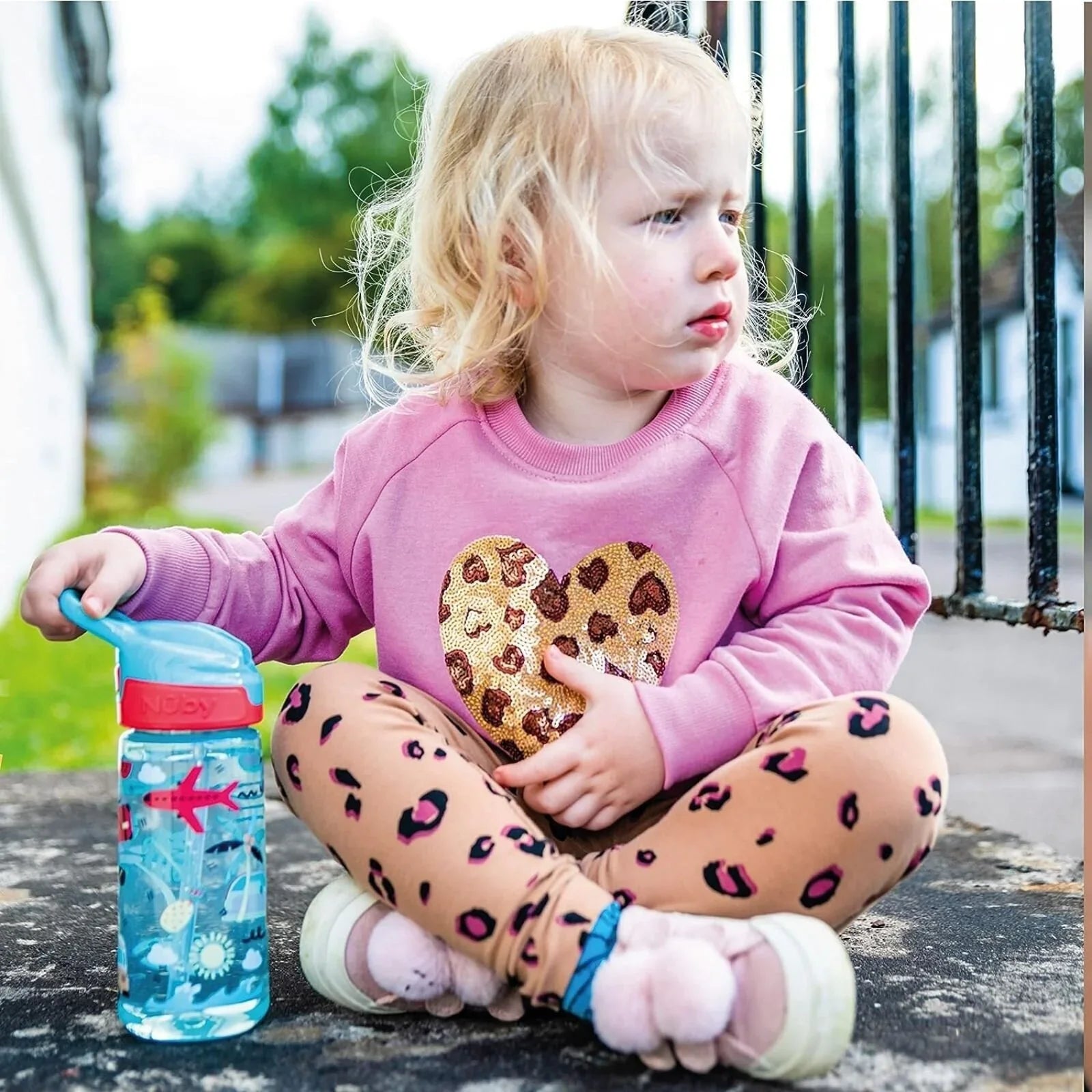 Nuby Super Quench Water Bottle Pack of 1 540ml