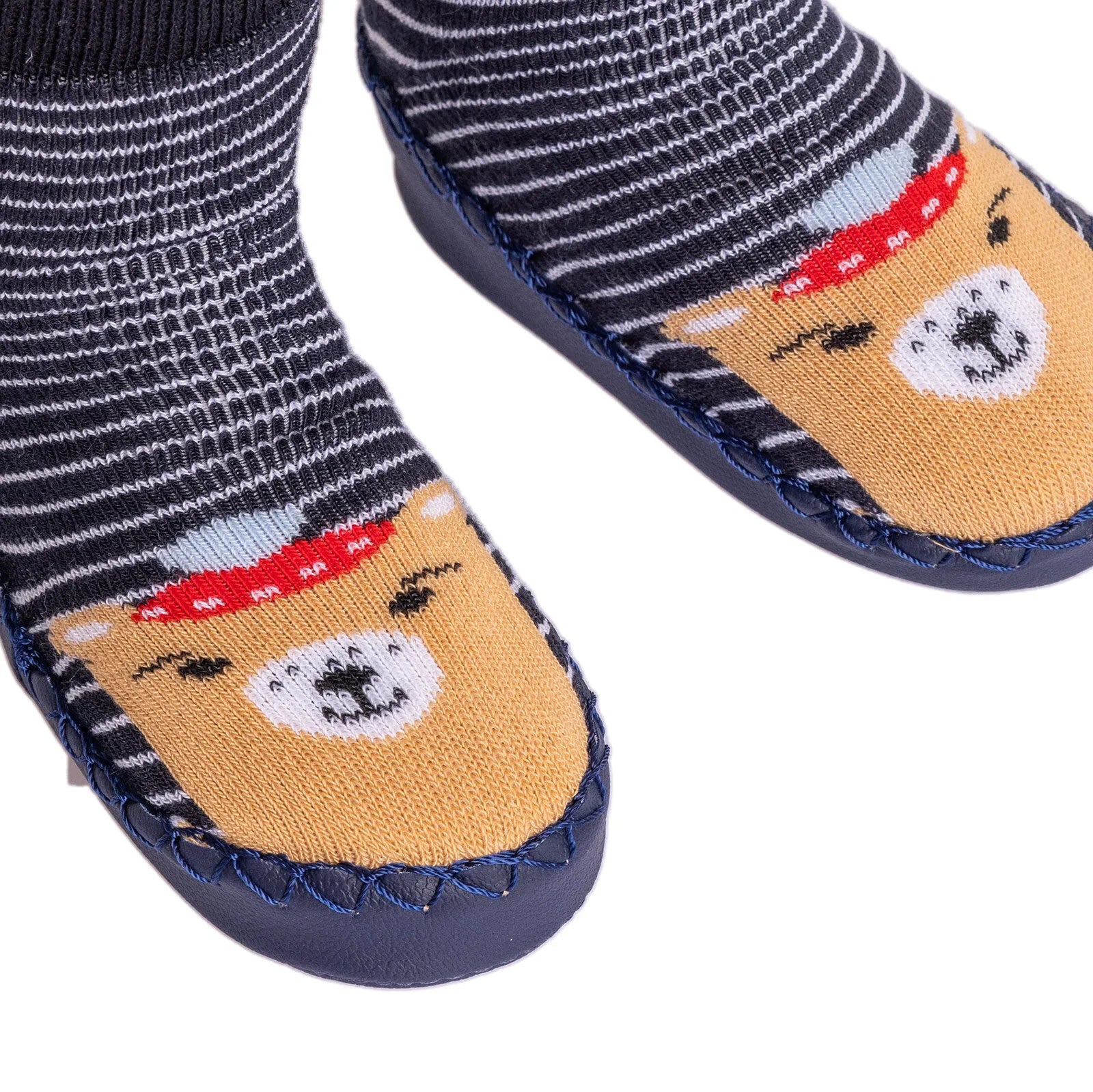 Minissa Baby Boy Pecyn o 3 Pâr o Sanau - Brown Ysgafn