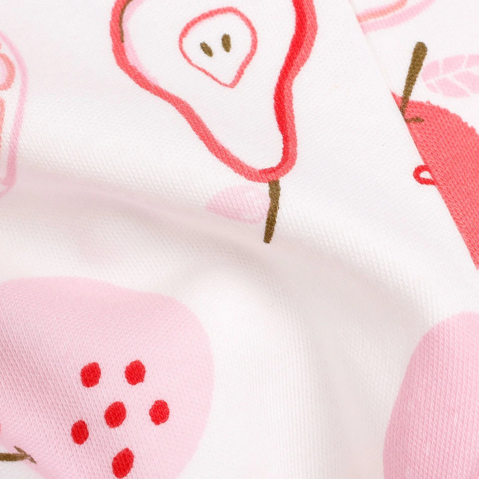 Legins i Fabanod HelloBaby i Ferched Bach gyda Thraed 2pcs - Pinc