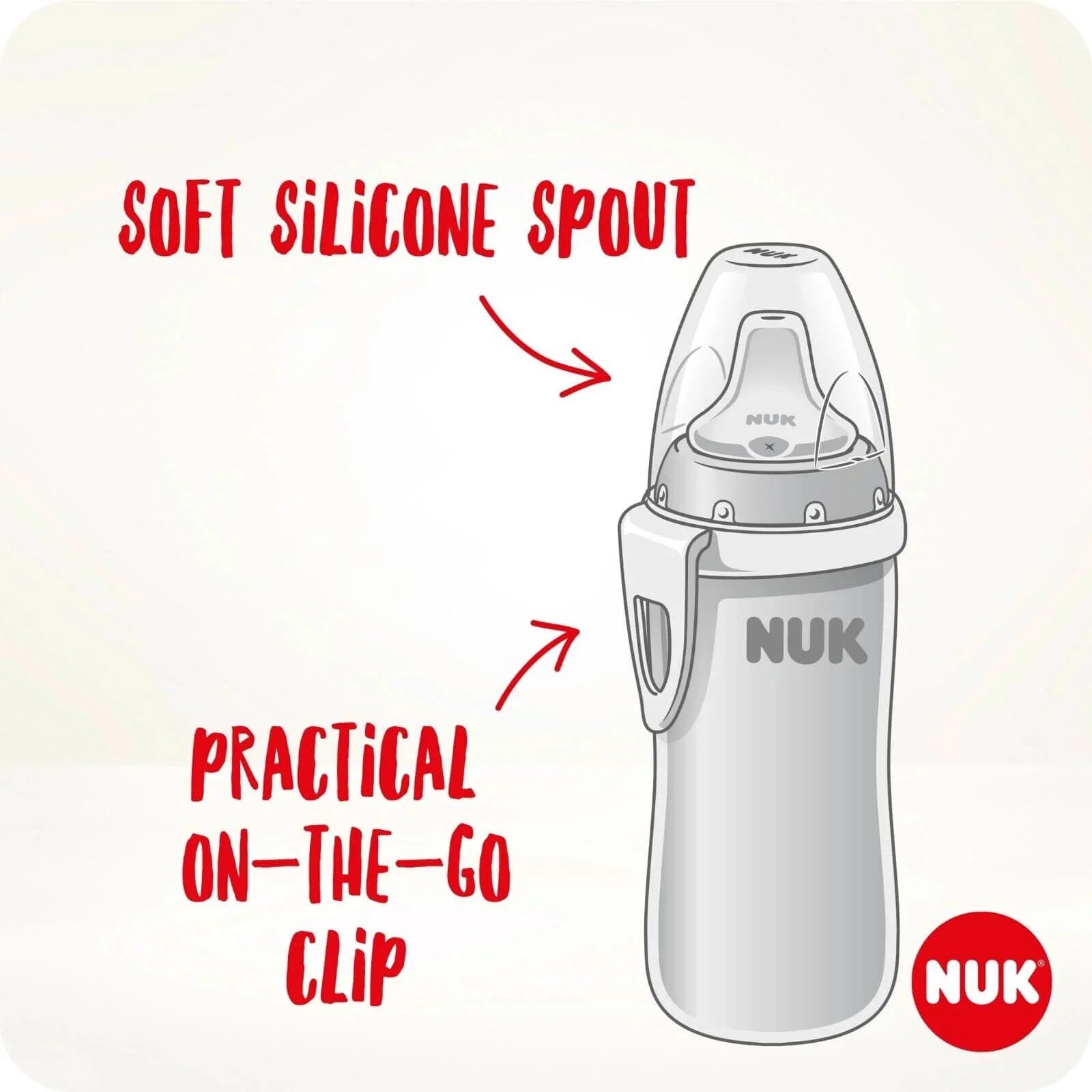 NUK Disney Winnie the Pooh Active Cup with Spout 300ml