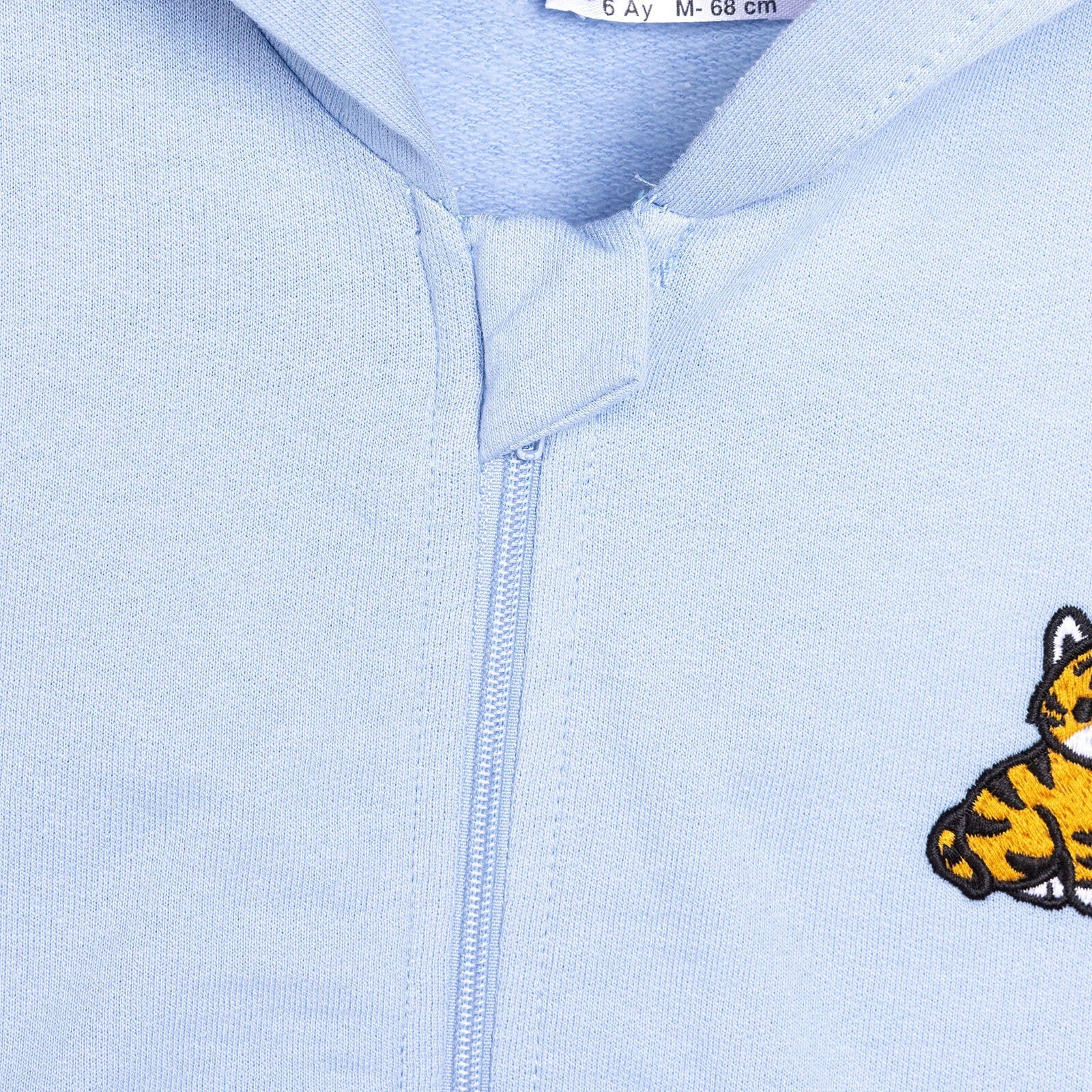 Siaced Gwau i Fachgen HelloBaby - Glas Ysgafn